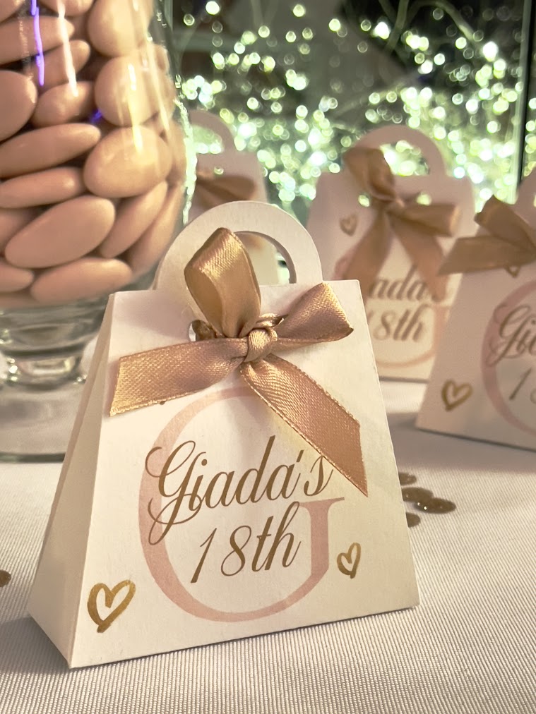 Bomboniera personalizzata per festa 18 anni a Giaveno